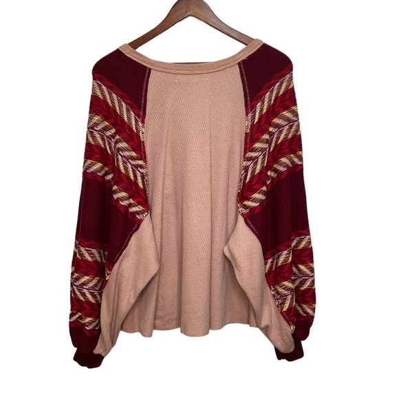 Free People We The Free Rainbow Dreams Pullover Knit Top Size Small - Picture 4 of 13